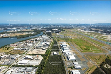 Aerial Photo Brisbane Airport QLD Aerial Photography