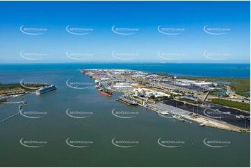 Aerial Photo Port of Brisbane QLD Aerial Photography