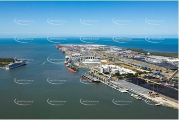 Aerial Photo Port of Brisbane QLD Aerial Photography