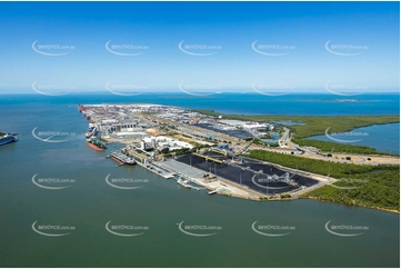 Queensland Bulk Handling Port of Brisbane QLD Aerial Photography