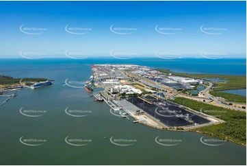 Queensland Bulk Handling Port of Brisbane QLD Aerial Photography
