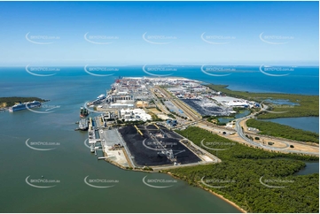 Queensland Bulk Handling Port of Brisbane QLD Aerial Photography