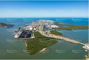 Aerial Photo Port of Brisbane QLD Aerial Photography
