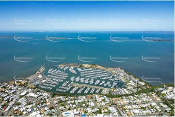 Manly Boat Harbour QLD Aerial Photography