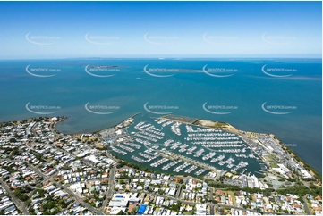 Manly Boat Harbour QLD Aerial Photography