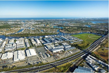 Gold Coast Marine Precinct Coomera QLD Aerial Photography