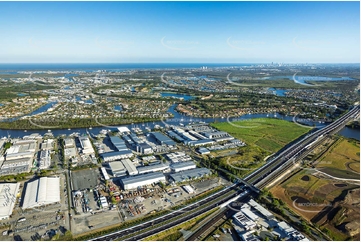 Gold Coast Marine Precinct Coomera QLD Aerial Photography