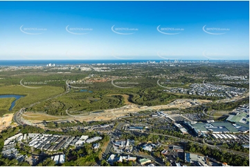 Coomera Connector Construction Helensvale QLD Aerial Photography