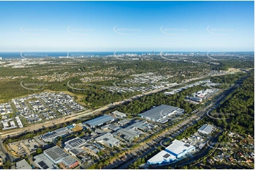 Coomera Connector Construction Helensvale QLD Aerial Photography