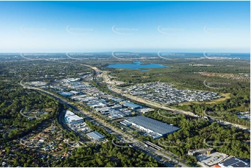 Coomera Connector Construction Helensvale QLD Aerial Photography