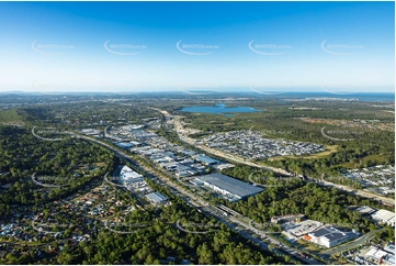 Coomera Connector Construction Helensvale QLD Aerial Photography