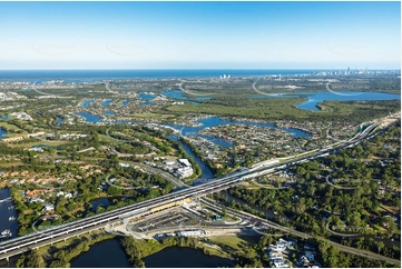 Aerial Photo Hope Island QLD Aerial Photography