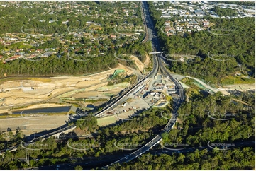 Coomera Connector Construction Arundel QLD Aerial Photography