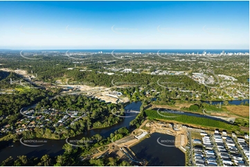 Aerial Photo Ashmore QLD Aerial Photography