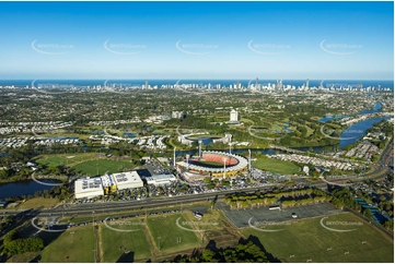 Gold Coast AFL Stadium Carrara Aerial Photography