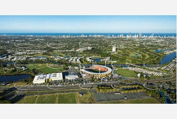 Gold Coast AFL Stadium Carrara Aerial Photography