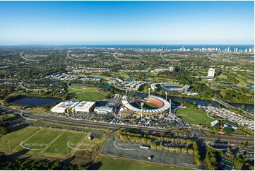 Gold Coast AFL Stadium Carrara Aerial Photography