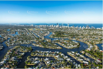 Aerial Photo Broadbeach Waters QLD Aerial Photography