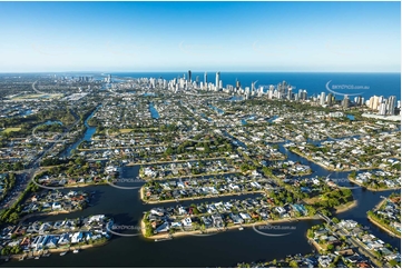 Aerial Photo Broadbeach Waters QLD Aerial Photography