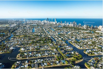Aerial Photo Broadbeach Waters QLD Aerial Photography
