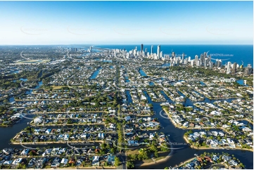 Aerial Photo Broadbeach Waters QLD Aerial Photography