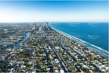 Aerial Photo Mermaid Beach QLD Aerial Photography