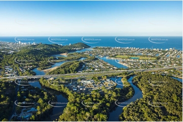 Aerial Photo Elanora QLD Aerial Photography