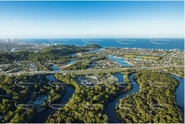 Aerial Photo Elanora QLD Aerial Photography