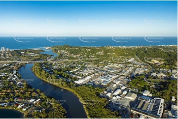 Aerial Photo Currumbin Waters QLD Aerial Photography