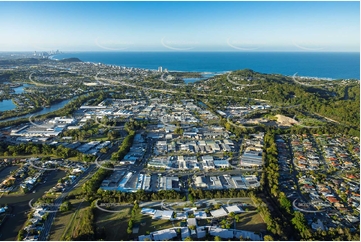 Aerial Photo Currumbin Waters QLD Aerial Photography