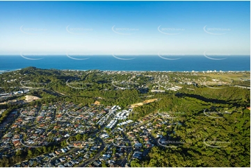 Aerial Photo Currumbin Waters QLD Aerial Photography