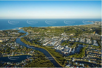 Aerial Photo Currumbin Waters QLD Aerial Photography