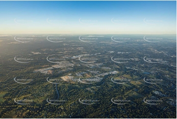 Sunrise Aerial Photo Logan Reserve QLD Aerial Photography