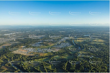 Sunrise Aerial Photo Logan Reserve QLD Aerial Photography