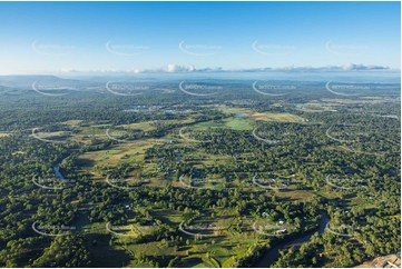 Sunrise Aerial Photo Logan Reserve QLD Aerial Photography