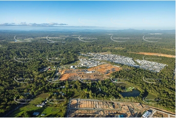 Sunrise Aerial Photo Logan Reserve QLD Aerial Photography