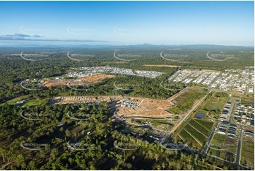 Sunrise Aerial Photo Logan Reserve QLD Aerial Photography