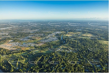Sunrise Aerial Photo Buccan QLD Aerial Photography