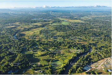 Sunrise Aerial Photo Buccan QLD Aerial Photography