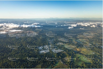 Sunrise Aerial Photo Logan Village QLD Aerial Photography