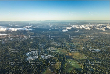 Sunrise Aerial Photo Logan Village QLD Aerial Photography