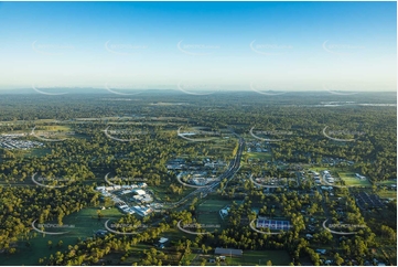 Early Morning Aerial Photo Jimboomba QLD Aerial Photography