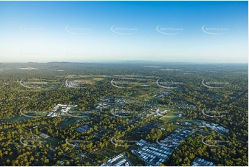 Early Morning Aerial Photo Jimboomba QLD Aerial Photography