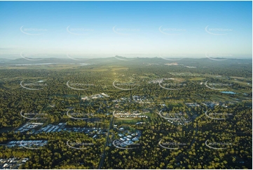 Early Morning Aerial Photo Jimboomba QLD Aerial Photography