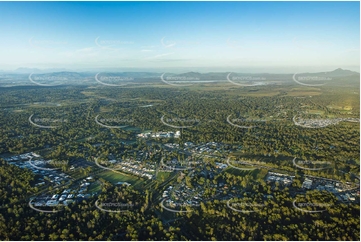 Early Morning Aerial Photo Jimboomba QLD Aerial Photography