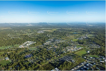 Early Morning Aerial Photo Jimboomba QLD Aerial Photography