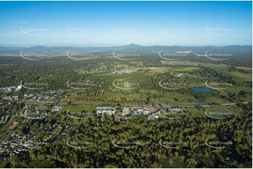 Early Morning Aerial Photo Jimboomba QLD Aerial Photography