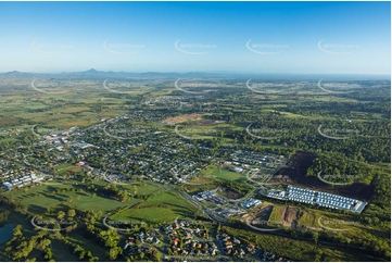 Early Morning Aerial Photo Beaudesert QLD Aerial Photography