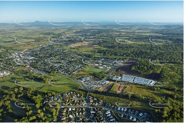 Early Morning Aerial Photo Beaudesert QLD Aerial Photography