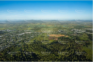 Early Morning Aerial Photo Beaudesert QLD Aerial Photography